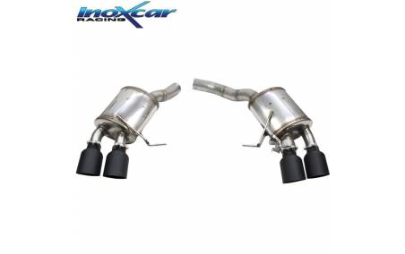 Echappement Inox avec valve sorties Black PORSCHE Macan S