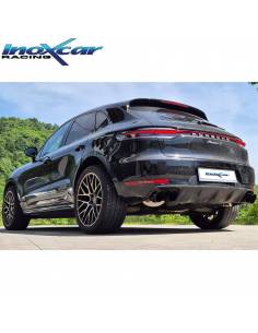 Echappement Inox avec valve sorties Black PORSCHE Macan S 2