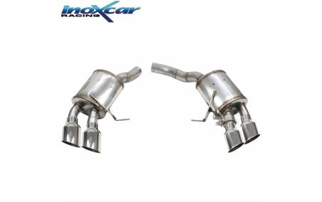 Silencieux échappement Inox + valve sorties 2x114 PORSCHE Macan S