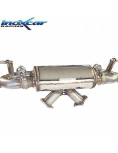 Silencieux échappement Racing Inox + valves AUDI R8 5l2 V10 Coupé 2