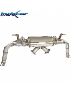 Silencieux échappement Racing Inox + valves AUDI R8 5l2 V10 Coupé
