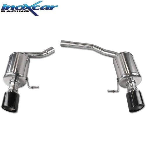 Silencieux échappement Inox sorties D+G X-Race Black 100mm Audi A5 3l0 V6 TDi