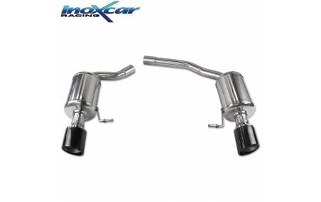 Silencieux échappement Inox sorties D+G X-Race Black 100mm Audi A5 3l0 V6 TDi