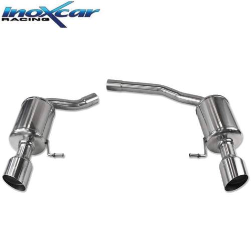 Silencieux échappement Inox sorties D+G X-Racing 102mm Audi A5 3l0 V6 TDi