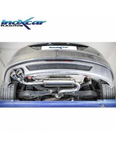 Silencieux échappement Inox 2 sorties Racing 80mm Audi TT 8J 1l8 TFSi 2