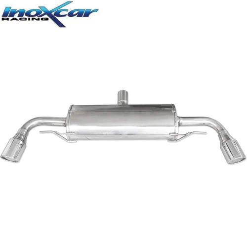 Silencieux échappement Inox sorties D+G X-Race 110mm Audi TT 8J 3l2 V6 Quattro