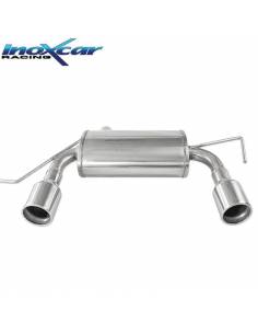 Silencieux échappement Inox sorties D+G Rondes 102mm Audi TT 8N 1l8 Turbo Quattro 180cv