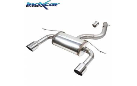 Silencieux échappement Inox sorties D+G Racing 100mm Audi TT 8S 2l0 TFSi Quattro