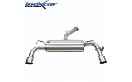 Silencieux échappement Inox avec valve sorties D+G Racing 100mm Hyundai i30 N 2l0