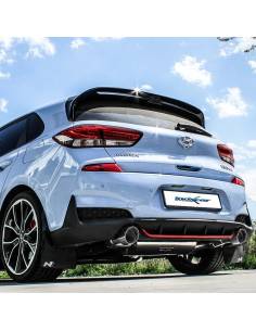 Silencieux échappement Inox avec valve sorties D+G Racing 100mm Hyundai i30 N 2l0 2