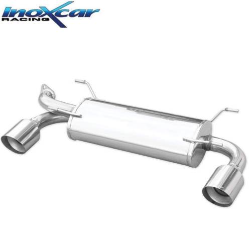 Silencieux échappement Inox sorties D+G Racing 102mm Toyota GT86