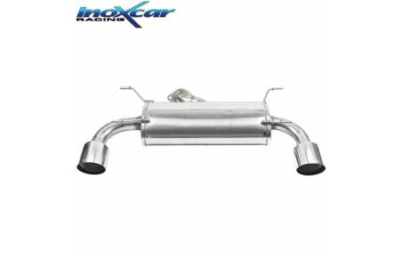 Silencieux échappement Inox sorties D+G Racing 114mm Toyota GR86 2l4i
