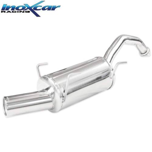 Silencieux échappement Inox 1 sortie Ronde diamètre 102mm Toyota Celica GT FOUR Turbo 4WD