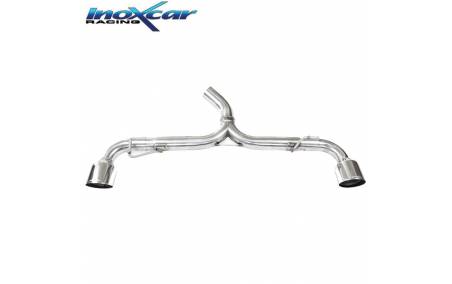 Terminal racing Inox sans silencieux sorties D+G Toyota Yaris GR 1l6 tube