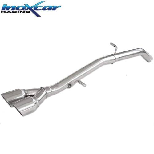 Terminal racing Inox sans silencieux sorties D+G Racing 100mm DS3 1l6 THP