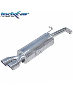 Silencieux échappement Inox sorties Racing 2x80mm DS3 1l6 THP