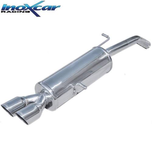 Silencieux échappement Inox sorties Racing 2x80mm DS3 1l6 THP