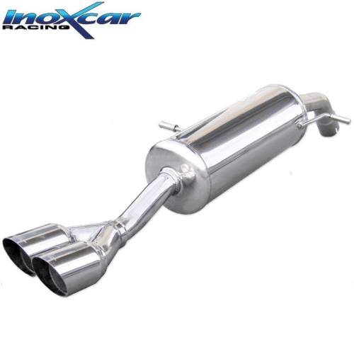 Silencieux échappement Inox sorties Racing 2x80mm DS4 2l0 HDi