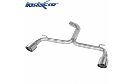 Terminal racing Inox sans silencieux sorties Racing D+G 102mm Cupra Leon 2l0