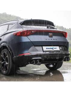 Silencieux échappement Inox 2x2 sorties X-Race Black avec valves Cupra Framentor 2l0 TFSi 2