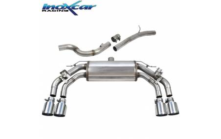 Silencieux échappement Inox 2x2 sorties Racing avec valves Cupra Framentor VZ 2l0 TSi