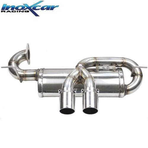 Silencieux échappement Inox 2 sorties Rondes 70mm Lotus Elise SE 1l8