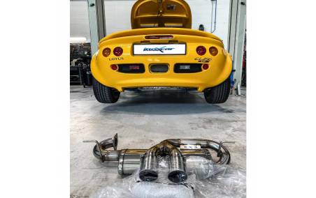 Silencieux échappement Inox 2 sorties Rondes 70mm Lotus Elise SE 1l8 véhicule