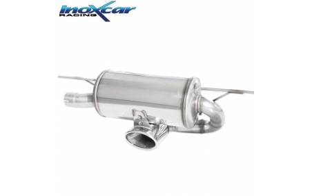 Silencieux échappement Inox 1 sortie Ovale 150x105mm Lotus Elise SC 1l8