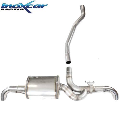 Silencieux échappement Inox avec valves Mercedes A250 2l0 2WD