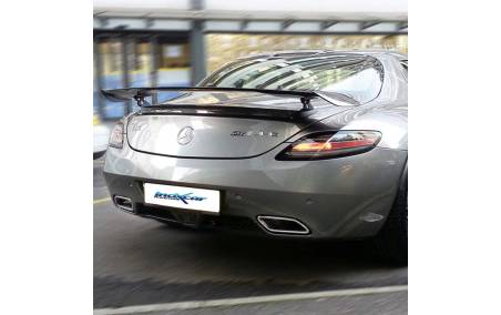 Ligne échappement catback Inox avec valves sur Mercedes SLS AMG
