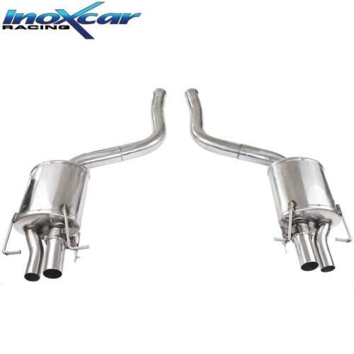 Silencieux échappement Inox avec valves Mercedes C63 AMG S