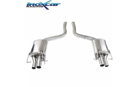 Silencieux échappement Inox avec valves Mercedes C63 AMG S