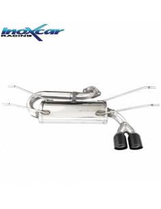 Silencieux échappement Inox sorties Black 2x80mm Mazda MX-5 2l0