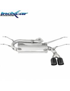 Silencieux échappement Inox sorties Black 2x80mm Mazda MX-5 1l5