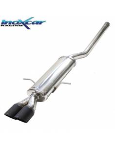 Silencieux échappement Inox sorties Racing Black 2x80mm Mini Cooper S R56 1l6