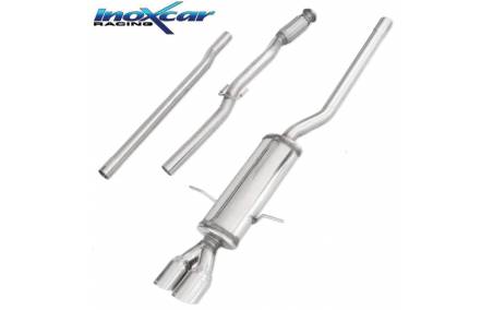 Ligne catback Inox 2 sorties Racing 76mm Mini Cooper S R56 1l6