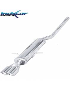 Silencieux échappement Inox sorties X-Race 2x80mm Mini Cooper S Works R56 211cv