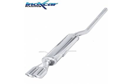 Silencieux échappement Inox sorties X-Race 2x80mm Mini Cooper S Works R56 211cv