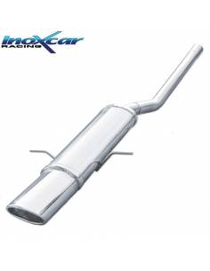 Silencieux échappement Inox sortie Ovale 150x105mm Mini Cooper S Coupé R58 1l6 184cv