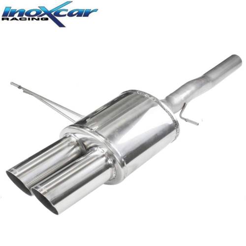 Silencieux échappement Inox sorties Racing 2x90mm Mini Cooper SD F56 2l0 D