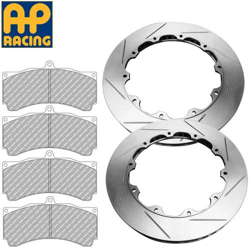 Pistes de freins avant 343x32mm AP Racing + Plaquettes Bmw E39 M5