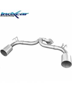 Terminal racing Inox sans silencieux sorties Racing D+G 114mm Mitsubishi Lancer Evo 10