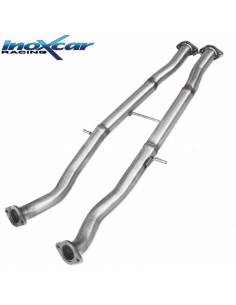 Tubes Echappement centraux Inox sans silencieux Nissan 370 Z