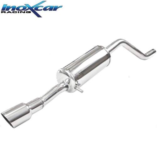 Silencieux échappement Inox sortie Racing 90mm Opel Corsa F 1l2