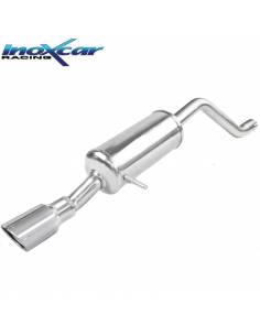 Silencieux échappement Inox sortie X-Race 90mm Opel Corsa F 1l2