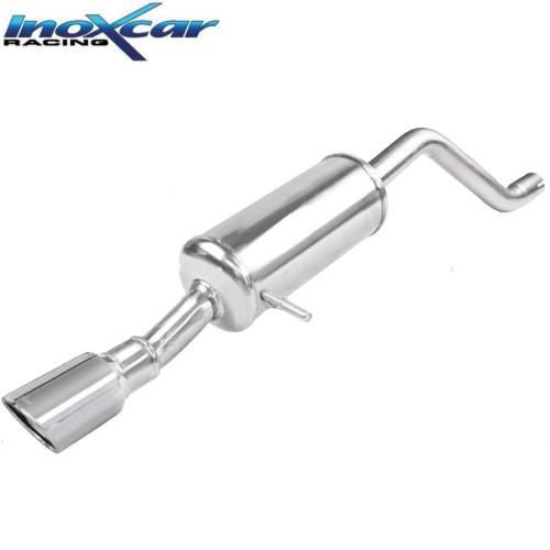 Silencieux échappement Inox sortie X-Race 90mm Opel Corsa F 1l2