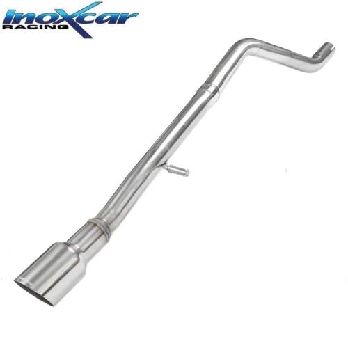 Terminal échappement Racing Inox sortie 90mm Opel Corsa F 1l2
