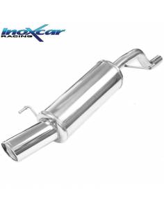 Silencieux échappement Inox sortie X-Race 100mm Opel Corsa E GSi
