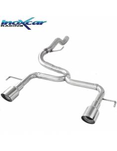 Terminal échappement Racing Inox sortie D+G 102mm Opel Corsa E OPC
