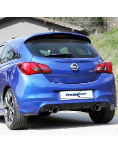 Silencieux échappement Inox sortie Racing D+G 102mm Opel Corsa E OPC 2